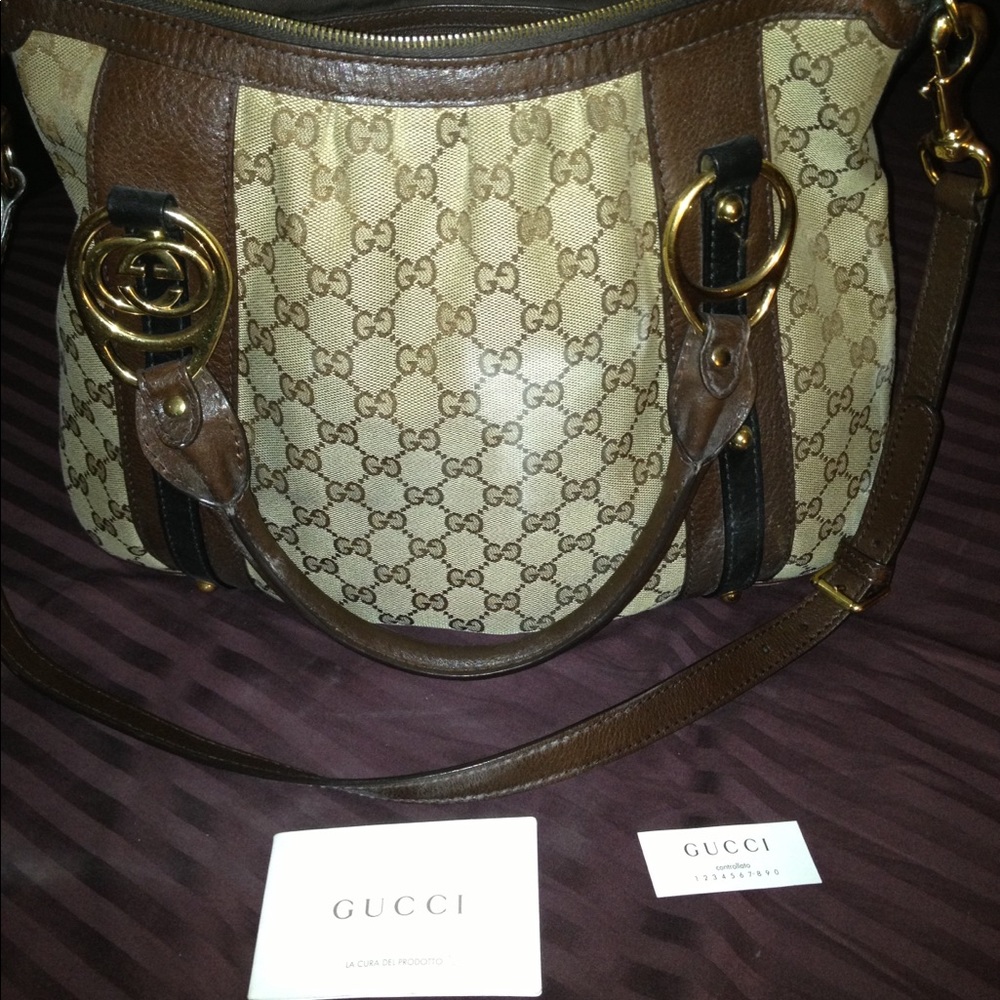 Large Gucci Hobo , messenger bag